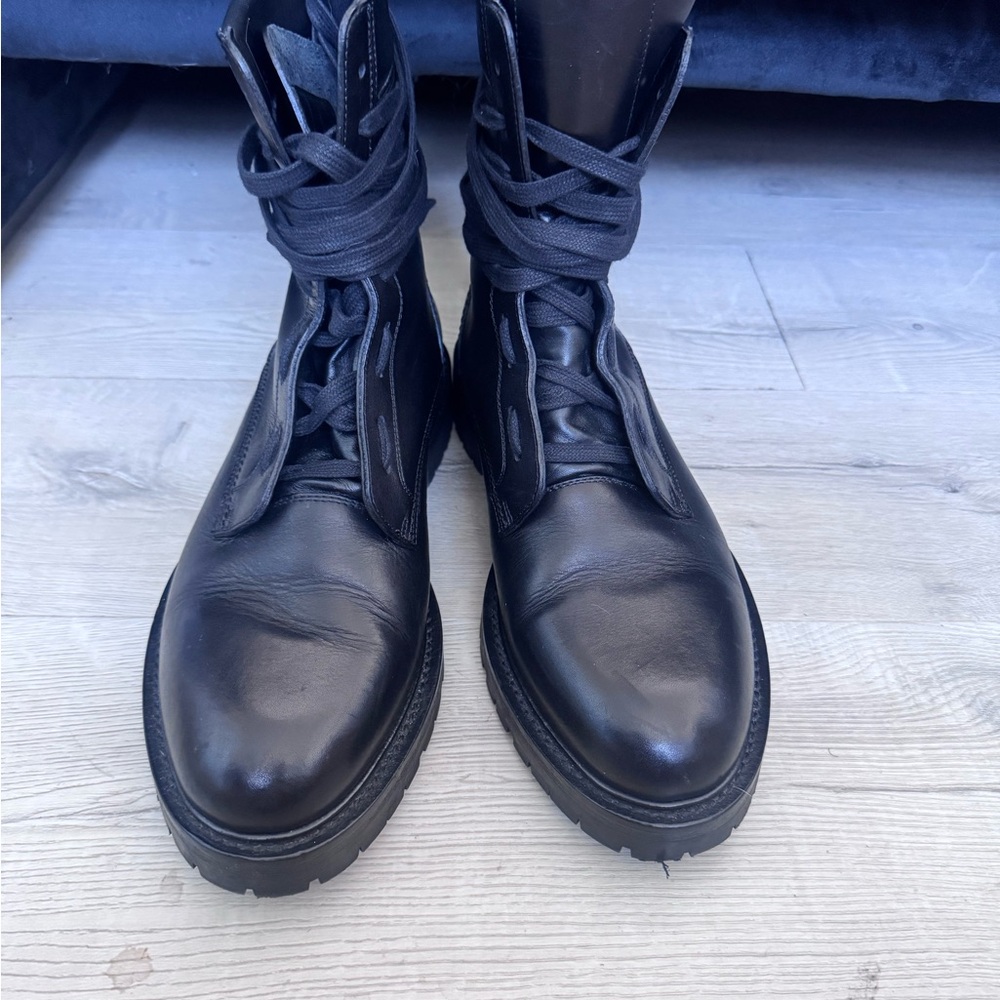 Men’s AMIRI Combat Boots - Size 44 - US 11